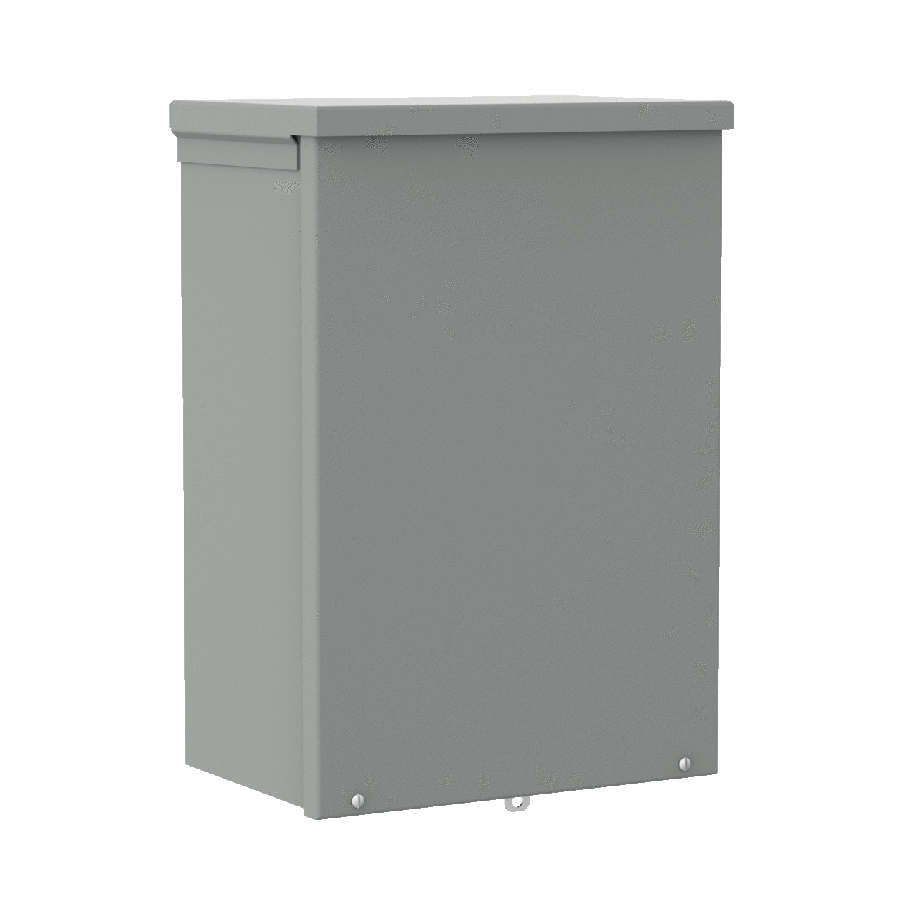 A10R104 A Style Body Enclosure With Knockout, 10 in H x 10 in W x 4 in D, Screw Cover, NEMA 3R/IP32 NEMA Rating, Steel