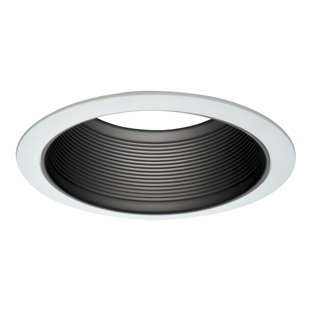 6100BB Halo 6100 Circular Light Fixture Reflector, 5-13/16 in Dia Inside x 7-1/4 in, 8 in Dia Outside, Incandescent Lamp, For Use With 6100 and 6200 6 in Trim, Plastic
