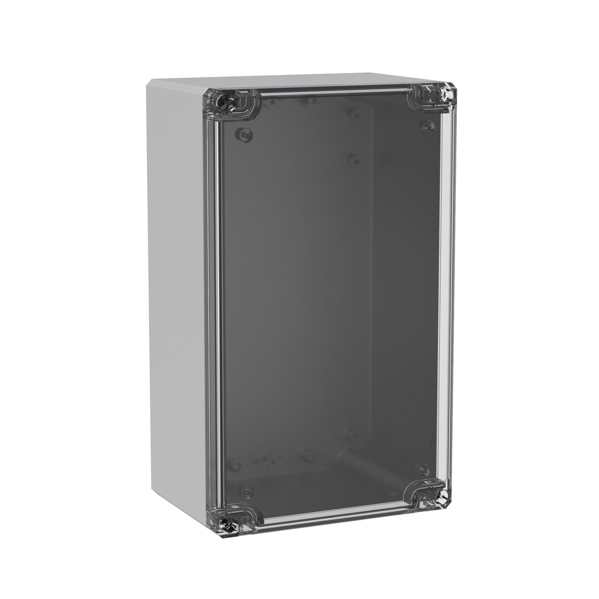 Q20129PCDCC Qline Junction Box, 200 mm H x 120 mm W x 85 mm D, Clear Screw Cover, NEMA 4X/IP67 NEMA Rating, Polycarbonate