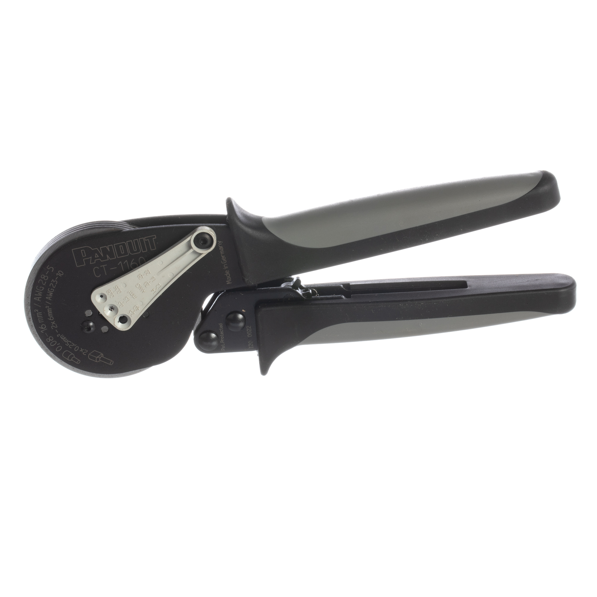 CT-1160 Controlled Cycle Ferrule Crimping Tool With Point Locator, 28 to 5 AWG Cable/Wire