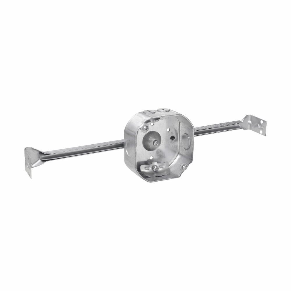 TP377 Thepitt Drawn Outlet Box, Steel, 15.5 cu-in Capacity, 4 in W x 1-1/2 in D x 4 in H