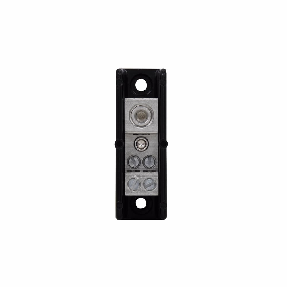 PDB220-1 Barrier High SCCR Power Distribution Block, 600 V AC/DC, 175 A, 1 Pole, 8 to 2/0 AWG Cu Line, (4) 14 to 4 AWG Cu Load, 12 to 4 AWG Wire, Aluminum/Phenolic