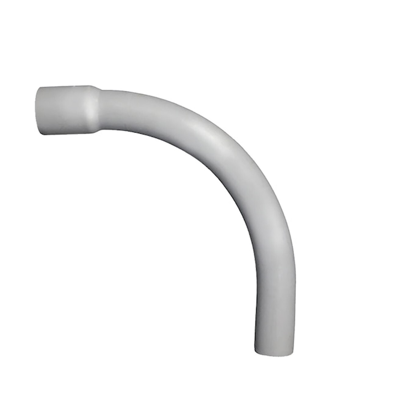 PVC Elbow with Belled End, 2 inch, 90 Degree Bend Angle, Standard Bend Radius, Schedule 40