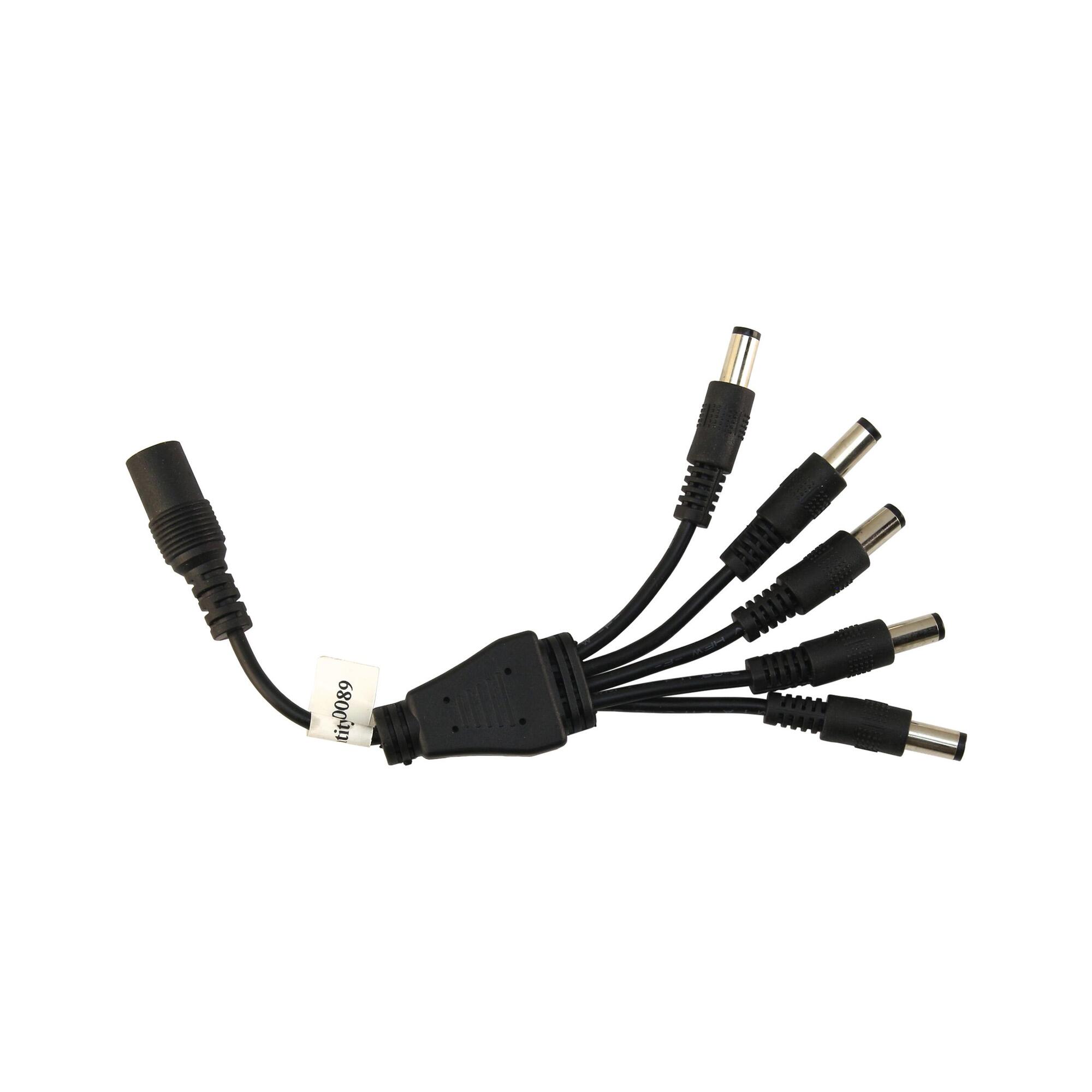 DI-0720 2-Way DC Splitter, 20/2 AWG Wire, For Use With Triant 12 V AC LED Puck Light, White