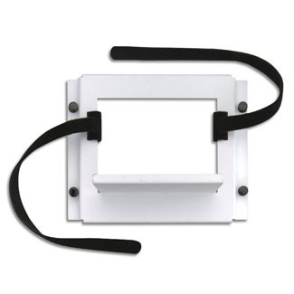 47612-UBK Universal Shelf Bracket, 5 in H x 6-1/2 in W x 3.5 in D, Steel, Powder Coated