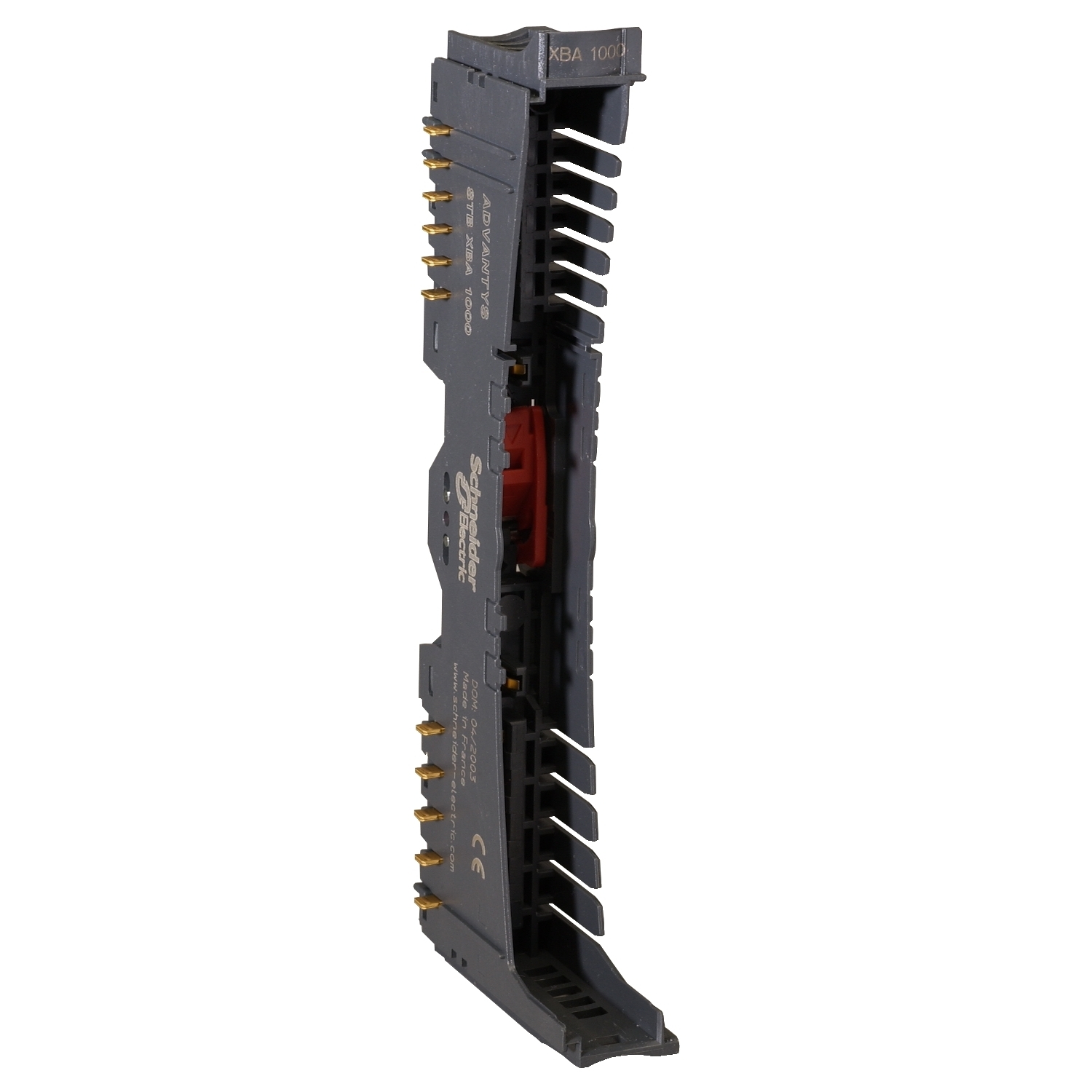 STBXBA1000 Mounting Base, For Use With Modicon STBDDO3605, STBDDI3230 and STBDDI3420 Modular System