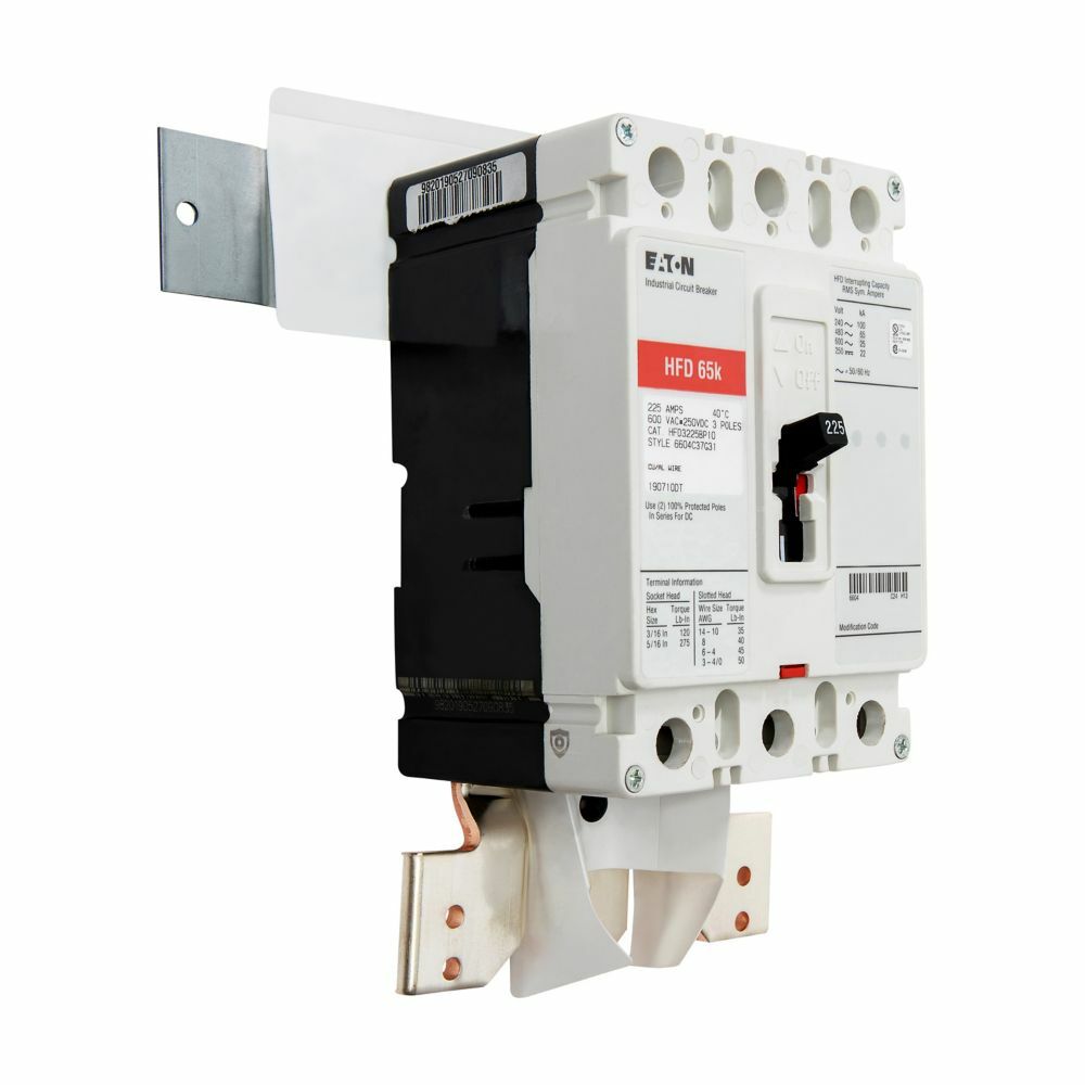 BKFD200B Main/Sub-Feed Circuit Breaker Kit, 480 V AC, 200 A, 25 kA