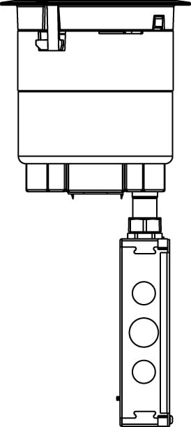 6IN PREWIRED SURF STYLE ASSEMBLY BZ