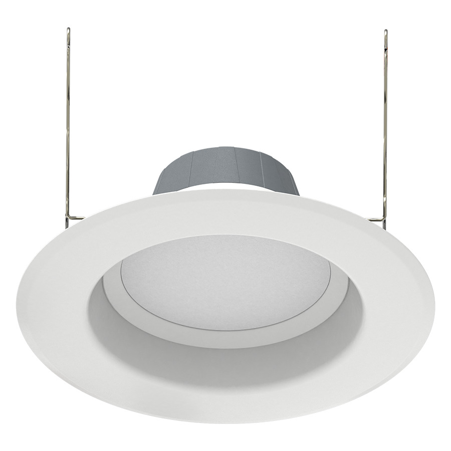 R6R8950120WS R6R Recessed Retrofit Lamp, 8 W, 65 W Incandescent Equivalent, E26 Lamp Base Lamp, Round Shape, 738 Lumens