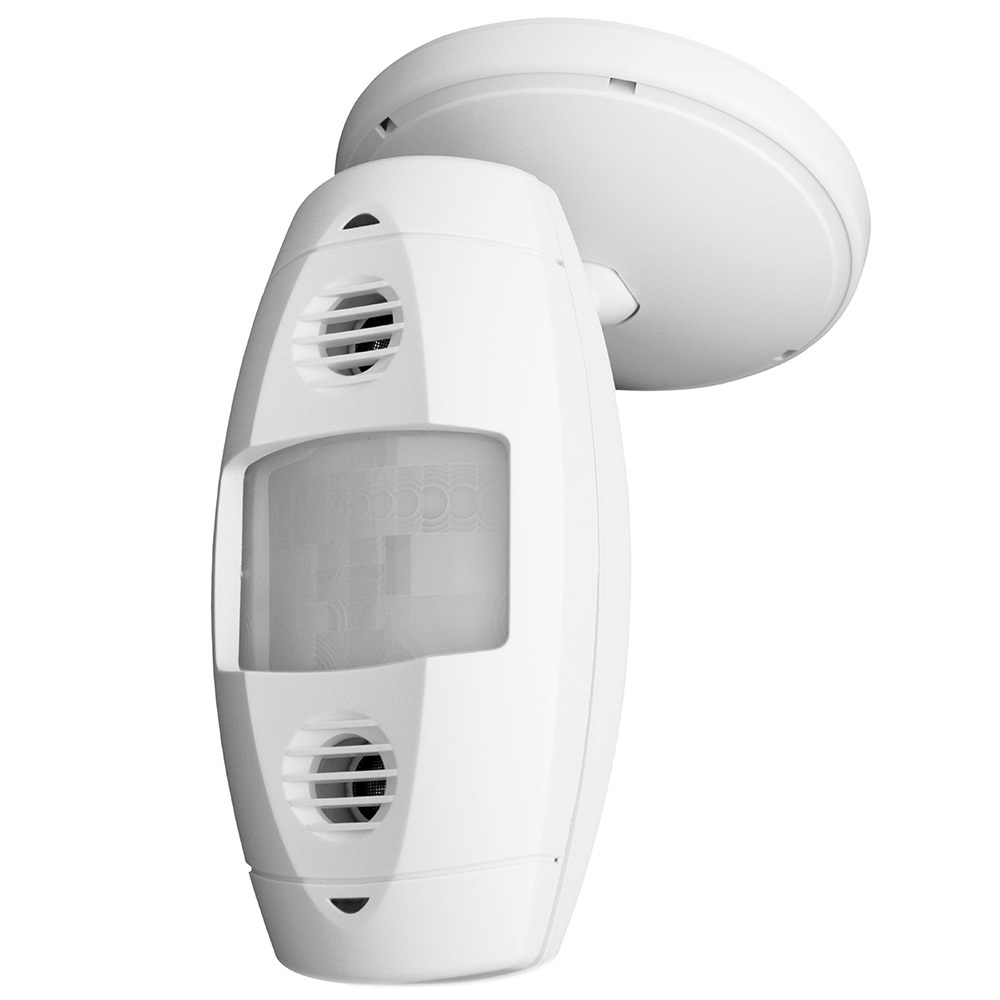 OSW12-MWW Auto Adapting Walk Through Occupancy Sensor, 24 V DC, PIR/Ultrasonic Sensor, 12000 sq-ft Coverage, 115 deg Viewing