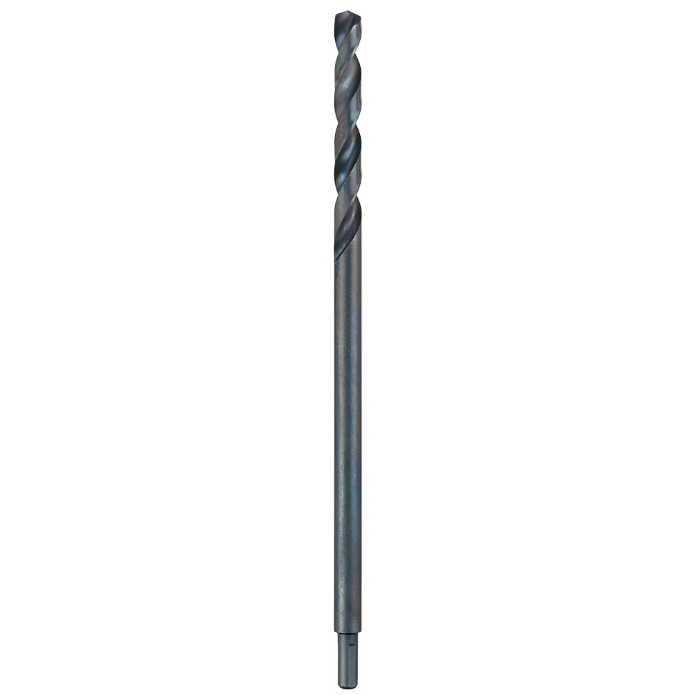 48-89-2776 Aircraft Length Drill Bit, 1/2 in Drill - Fraction, 0.5 in Drill - Decimal Inch, 135 deg Point, HSS