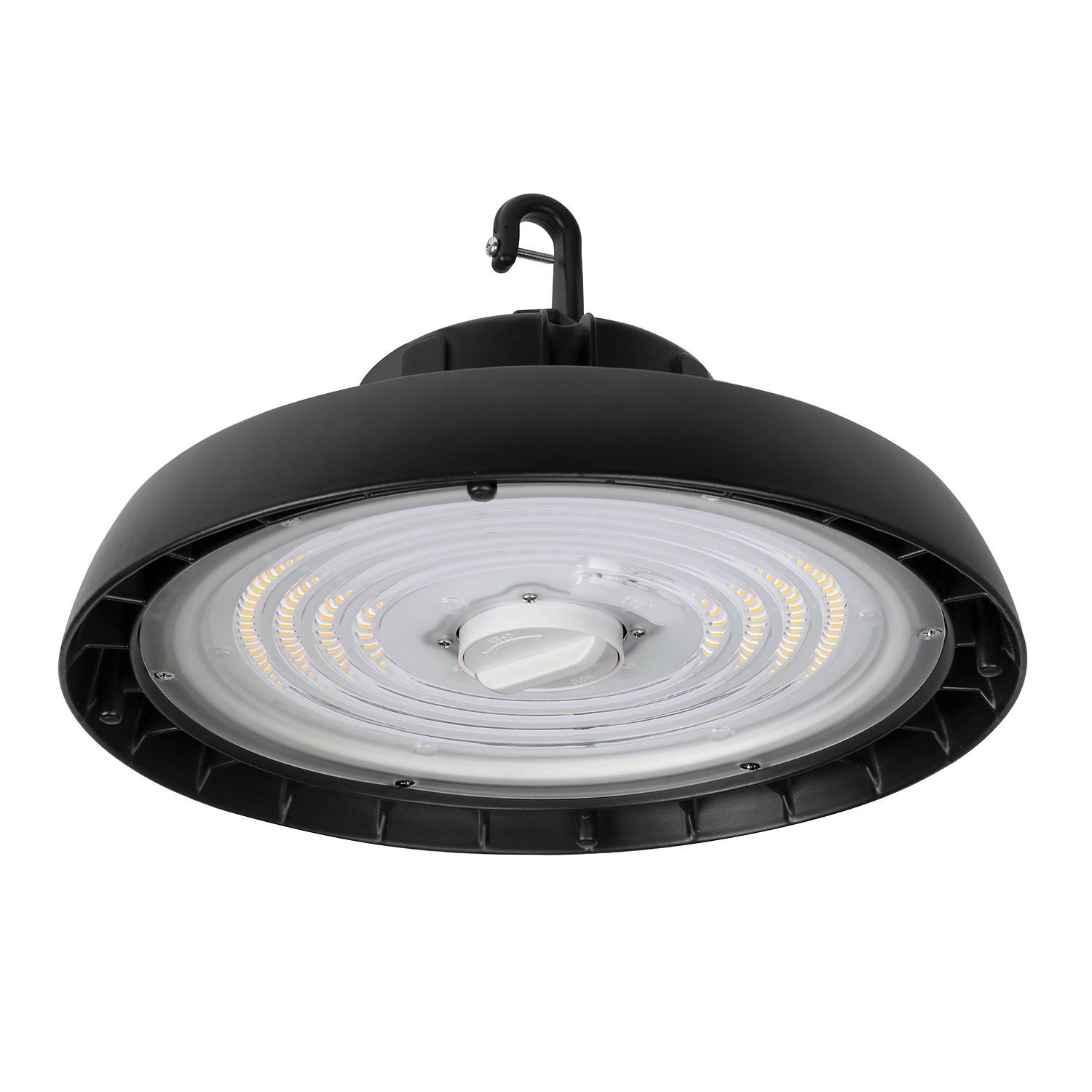 UHBS-1218-MV-L84050-BLK Metalux UHBS Round High Bay, 84, 103, 123 W Fixture, 120 to 347 V, Black Housing