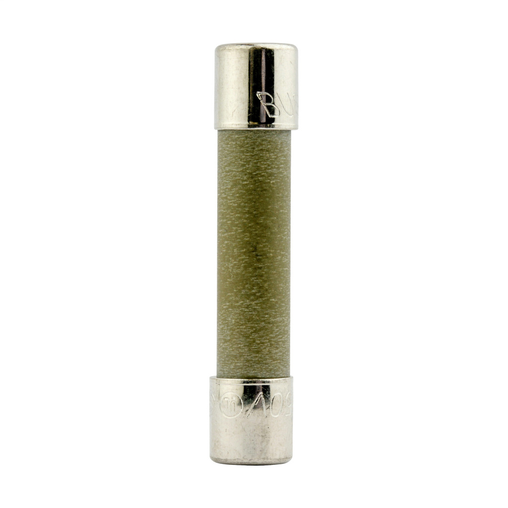 ABC-3-R Small Dimension Fast Acting Fuse With Nickel Plated Brass End Cap, 3 A, 250 VAC, 125 VDC, 100 A, 10 kA Interrupt, Cylindrical Body