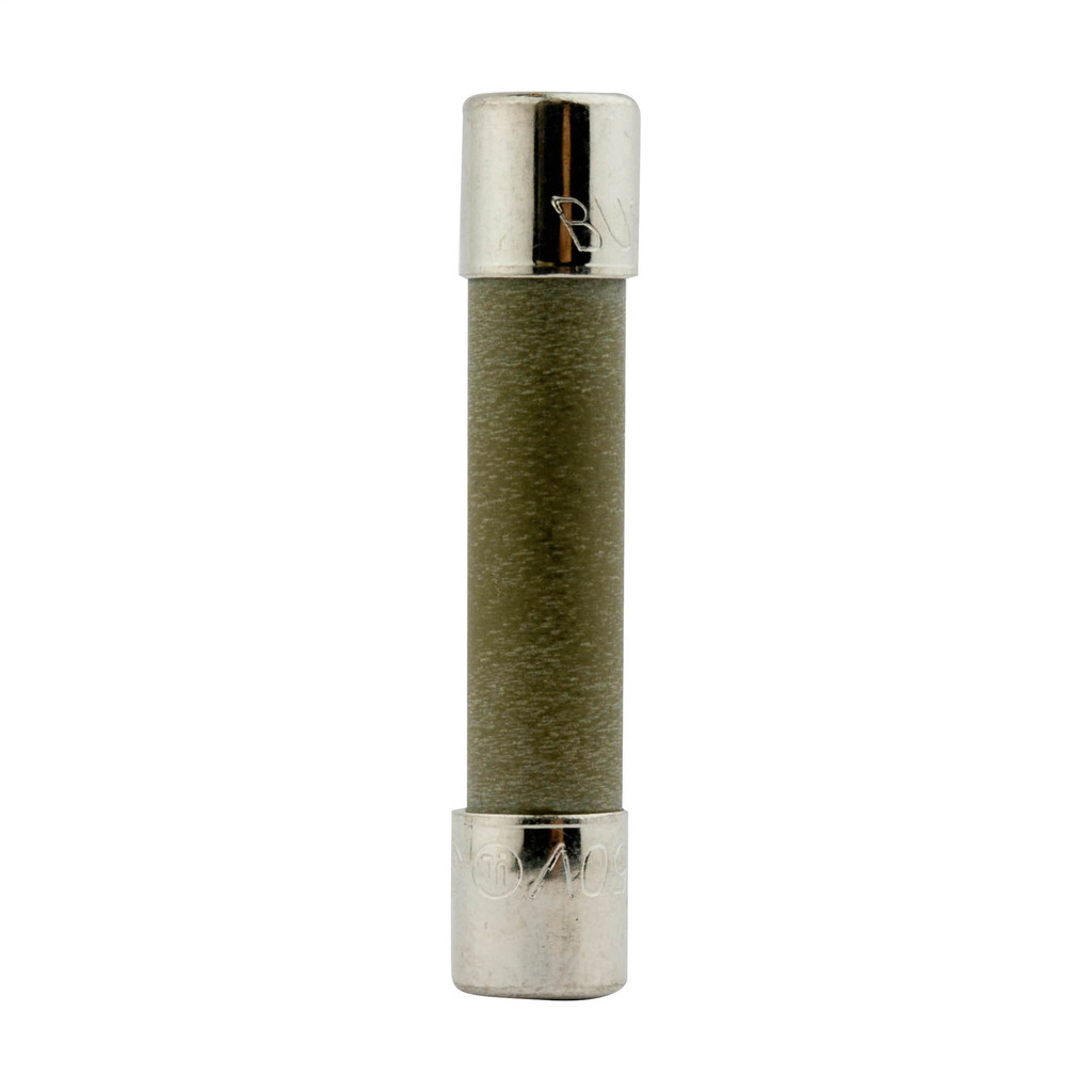 ABC-8-R Small Dimension Fast Acting Fuse With Nickel Plated Brass End Cap, 8 A, 250 VAC, 125 VDC, 200 A, 10 kA Interrupt, Cylindrical Body