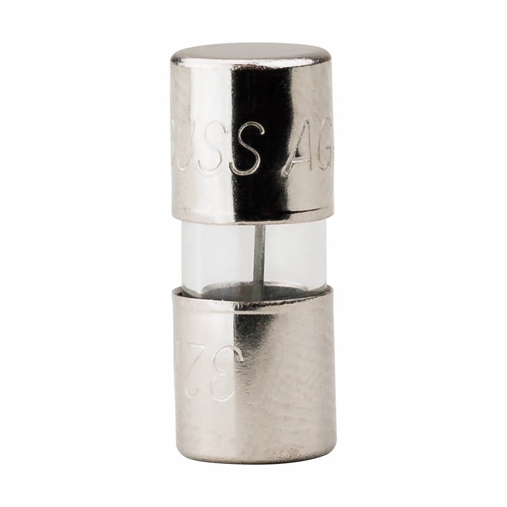 AGA-30 Small Dimension Fast Acting Fuse With Nickel Plated Brass End Caps, 30 A, 32 V AC, 1 kA Interrupt, Cylindrical Body