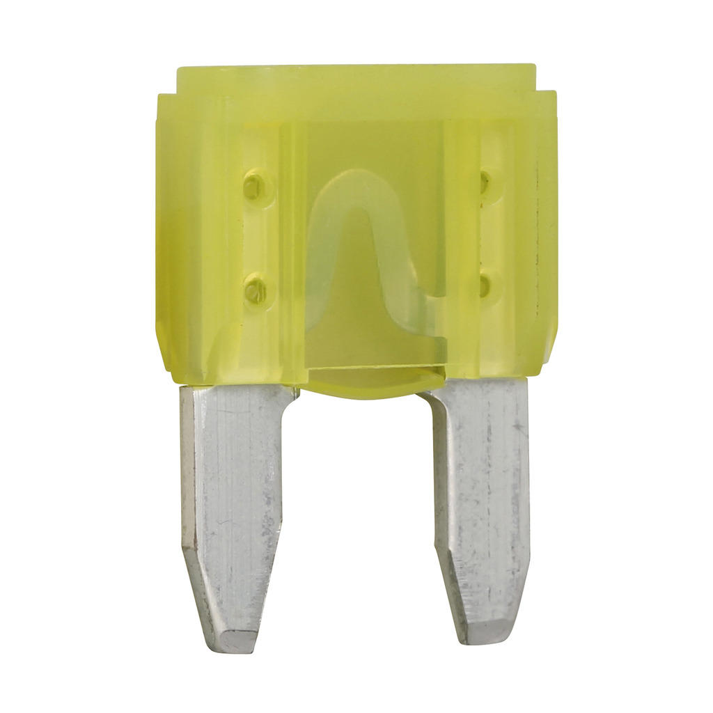 ATM-20 Fast Acting Miniature Blade Fuse, 20 A, 32 V DC, 1000 A