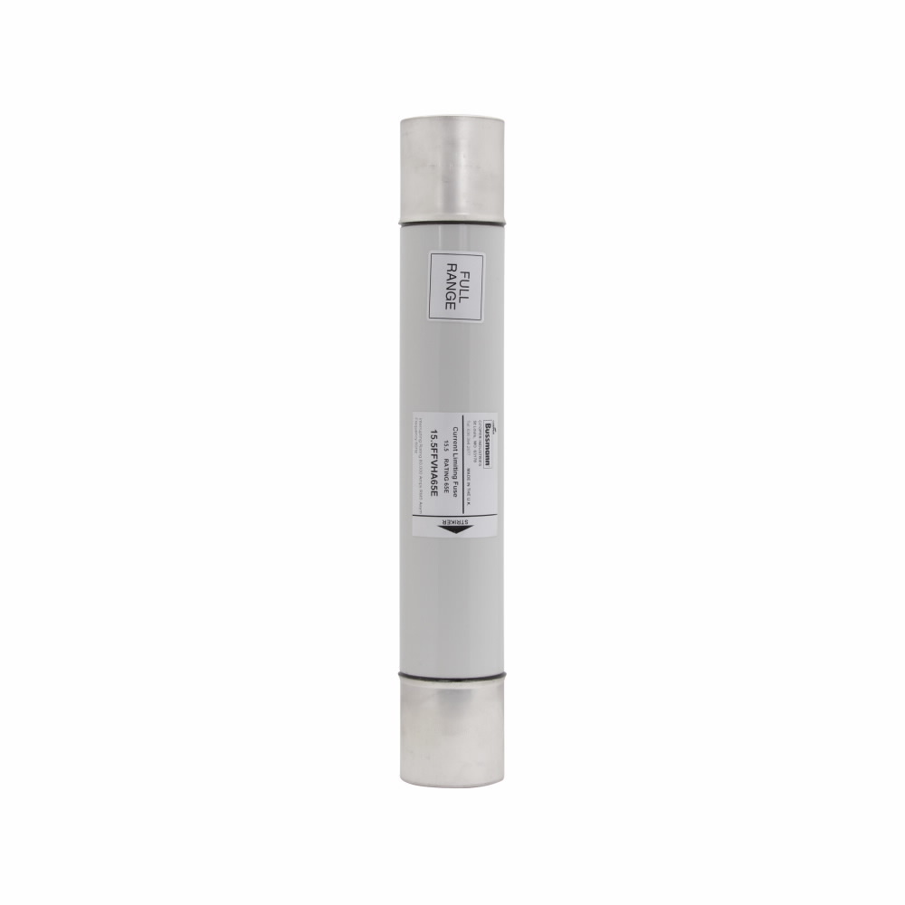 15.5FFVHK100E 2-Barrel Full Range Non-Indicating E-Rated Fuse Link, 1.55 kV AC, 100 A, For Use With Transformers and Feeder, Resin
