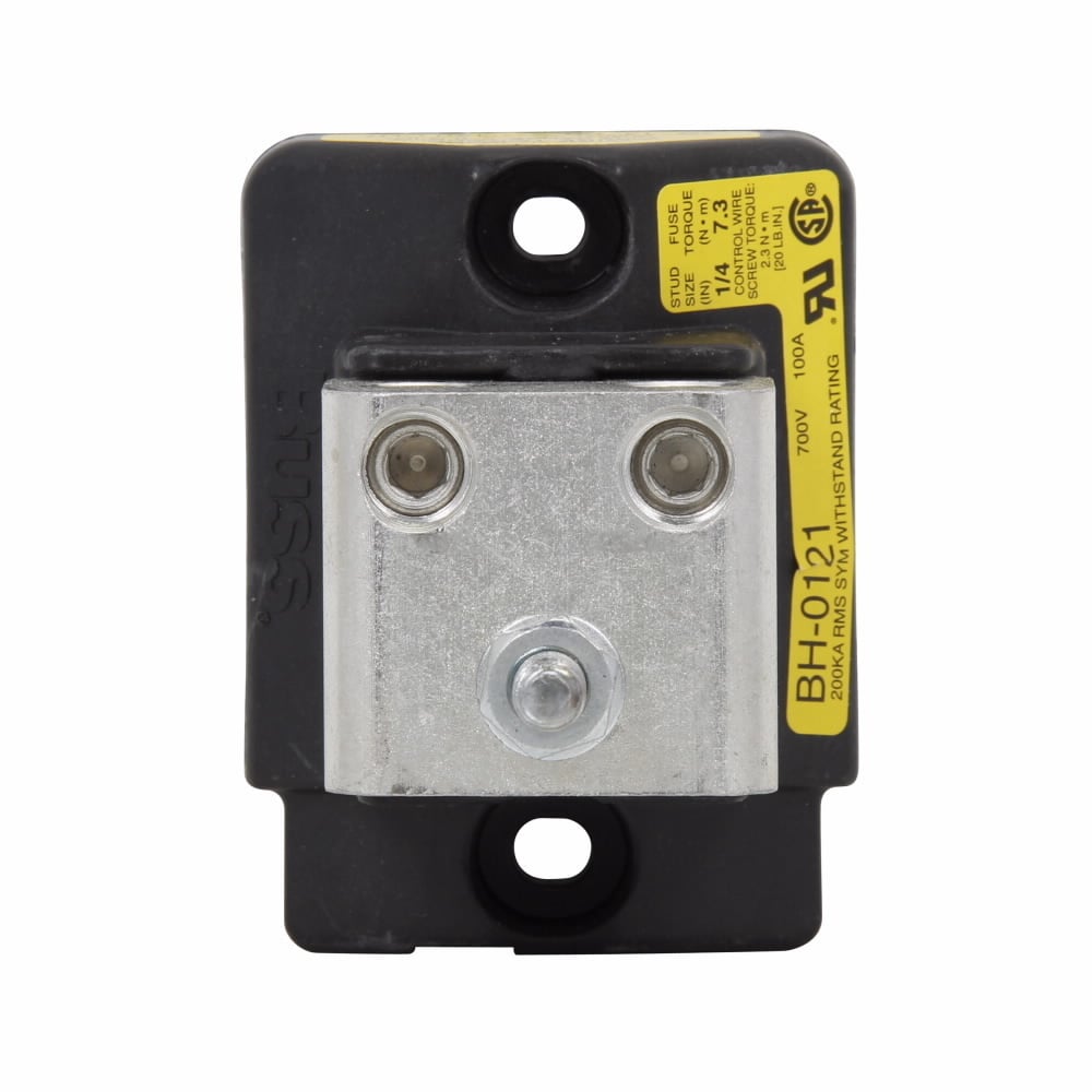 BH-0121 Modular Fuse Block, 700 V AC, 100 A, 14 to 1/0 AWG Wire, 1 Pole