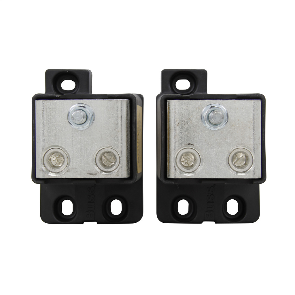 BH-1132 Modular Square High Speed Fuse Block, 0 to 2500 V, 0 to 400 A, 6 AWG to 250 kcmil Wire, 1 Pole