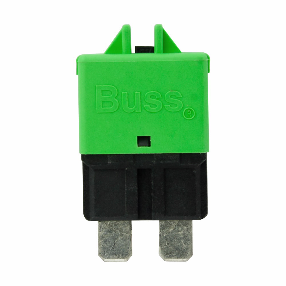 CB227-30 Type III ATC Footprint Low Profile Manual Automotive Circuit Breaker, 28 V DC, 30 A, 2 kAIC Interrupt, 1 Pole