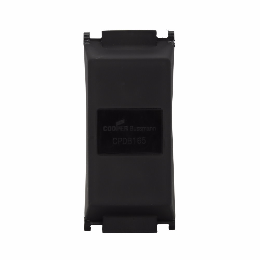 CPB160-2 Power Distribution Block Cover, 2 Poles, For Use With PDB, 160 Series Power Distribution Block, Thermoplastic, Black
