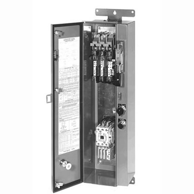 ECN5412AAC Freedom Standard Width Industrial Pump Panel With Disconnect Switch, 110 to 120 VAC Coil, NEMA 3R Rainproof