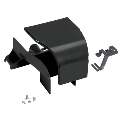 FRSPJ4X4BL Spill Over Junction, 10.79 in L x 12.07 in W x 6.06 in H, ABS, Black