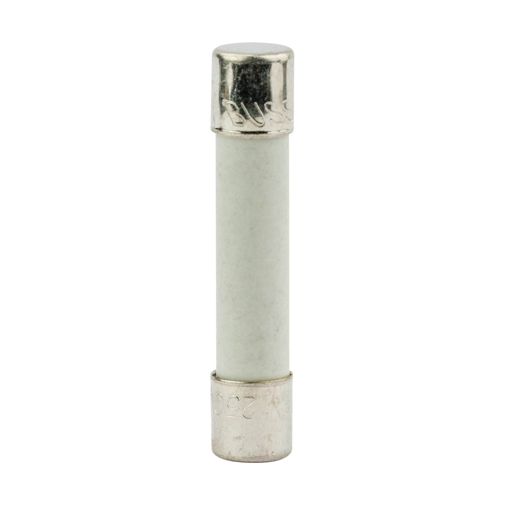 GBB-2-R Size 3AB Very Fast Acting Fuse, 2 A, 250 V AC/125 V DC, 200 A, 10 kA Interrupt, Cartridge Body