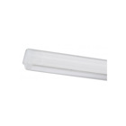 EPCO, Replacement Acrylic Diffuser (Tall), Clear Diffuser, Lamp Type: Fluorescent, Material: Acrylic, Compatibility: 4-Foot GFF Series Light Fixture