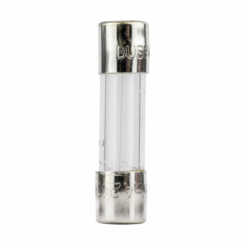 GMA-300-R Low Breaking Small Dimension Fast Acting Fuse With Silver Plated Brass End Caps, 300 mA, 250 V AC, 35 A, 10 kA Interrupt, Cylindrical Body