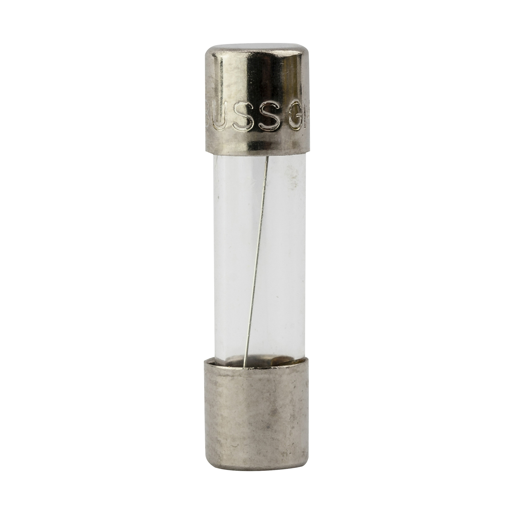 GMA-4-R Low Breaking Small Dimension Fast Acting Fuse With Nickel Plated Brass End Caps, 4 A, 125 V AC, 10 kA Interrupt, Cylindrical Body