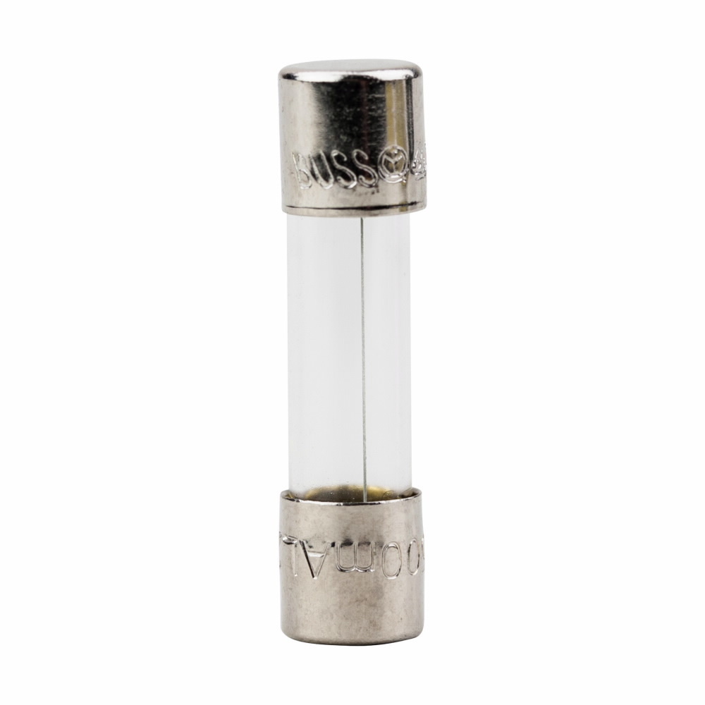 GMC-1.5-R Low Breaking Medium Time Delay Fuse With Nickel Plated Brass End Caps, 1.5 A, 250 V AC, 100 A/10 kA Interrupt, Cylindrical Body