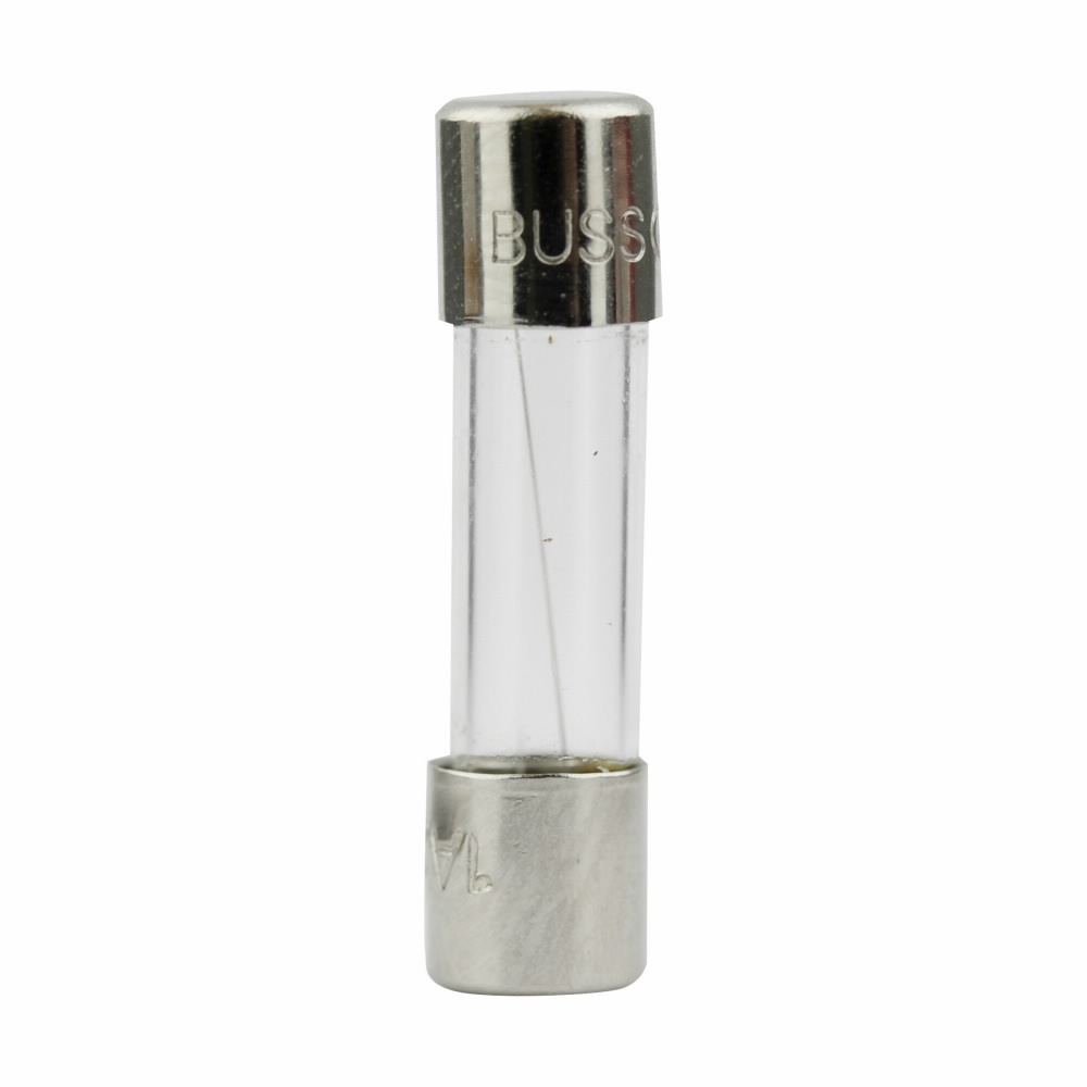 GMC-300-R Low Breaking Medium Time Delay Fuse With Nickel Plated Brass End Caps, 300 mA, 250 V AC, 35 A/10 kA Interrupt, Cylindrical Body