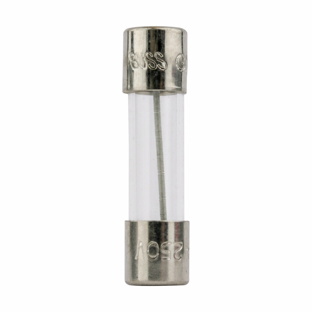 GMD-250-R Low Breaking Small Dimension Time Delay Fuse With Nickel Plated Brass End Caps, 250 mA, 250 V AC, 35 A/10 kA Interrupt, Cylindrical Body