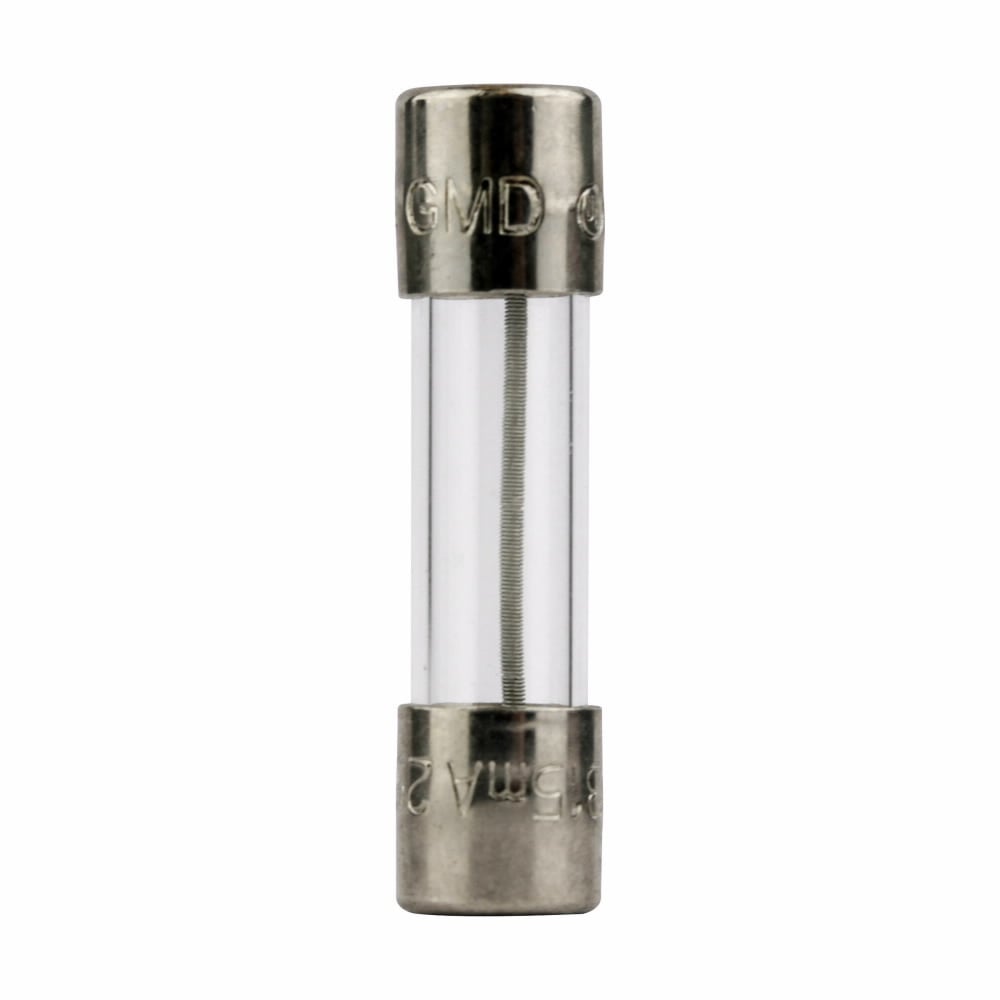 GMD-315-R Low Breaking Small Dimension Time Delay Fuse With Nickel Plated Brass End Caps, 315 mA, 250 V AC, 35 A/10 kA Interrupt, Cylindrical Body