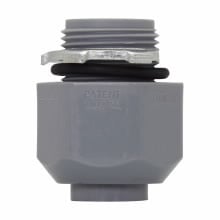 LT50NMSCR LTNM Non-Metallic Straight Liquid Tight Conduit Connector, 1/2 in Trade, Nylon 6, Natural