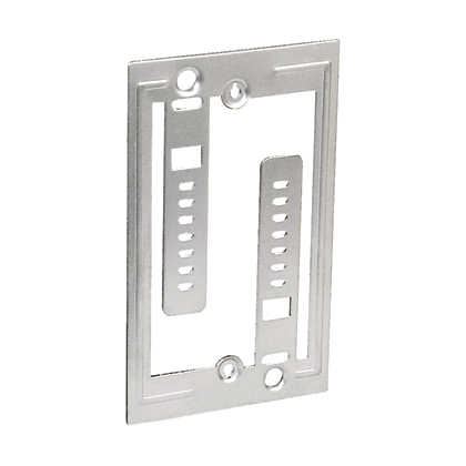 LV-W-1G StrongHold Low Voltage Single Gang Retrofit Mounting Bracket, Steel, Pre-Galvanized