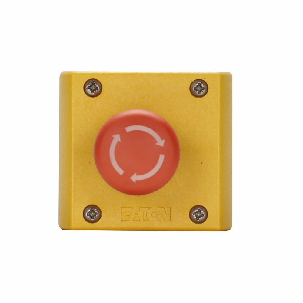 M22-C1-M13H Assembled Non-Illuminated Pushbutton Control Station, 1NO Contact, 1 Operators, NEMA 4X/13 NEMA Rating