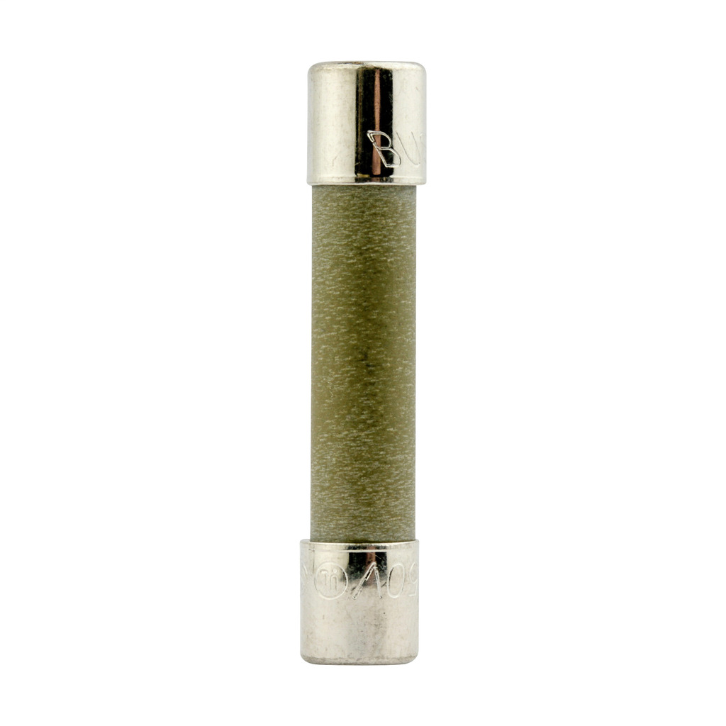 MDA-2-R Small Dimension Time Delay Fuse With Nickel Plated Brass End Caps, 2 A, 250 V AC, 100 A/10 kA Interrupt, Cylindrical Body