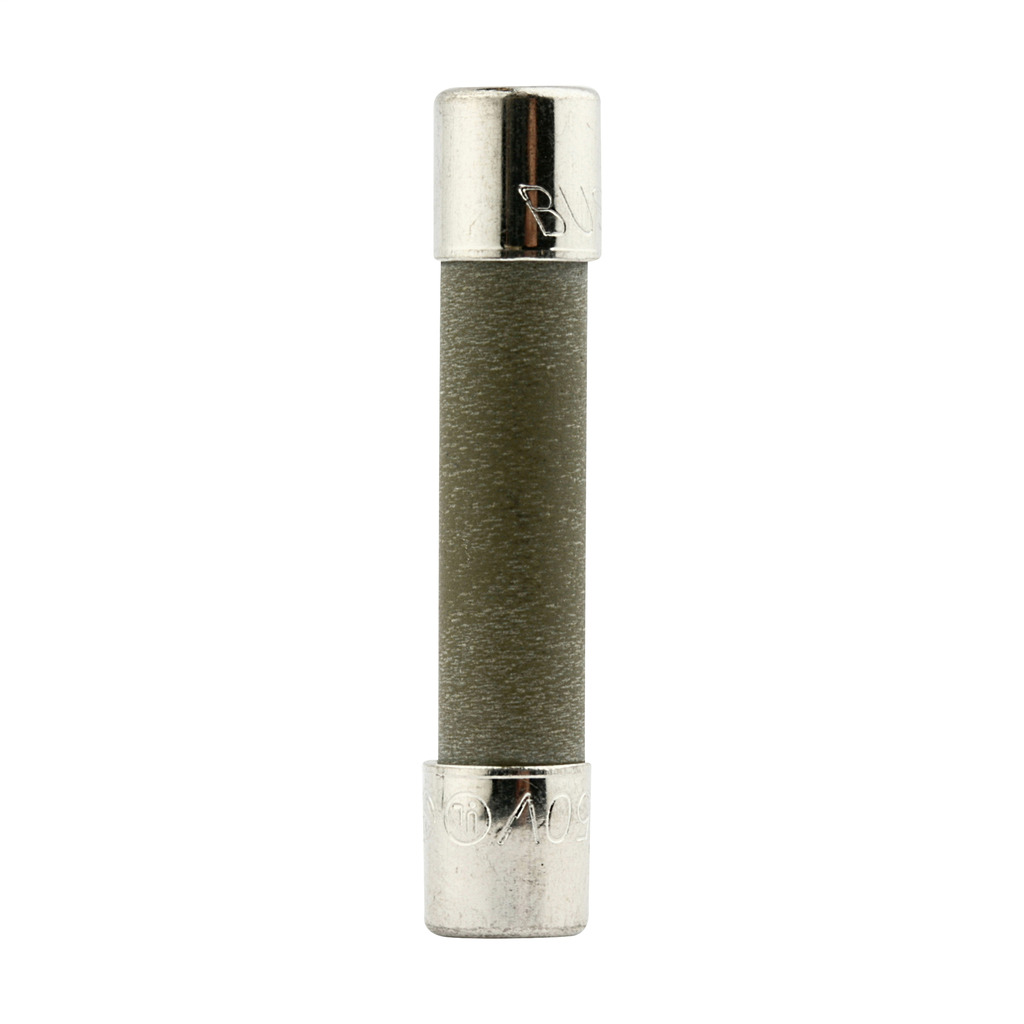 MDA-8-R Small Dimension Time Delay Fuse With Nickel Plated Brass End Caps, 8 A, 250 V AC, 200 A/10 kA Interrupt, Cylindrical Body