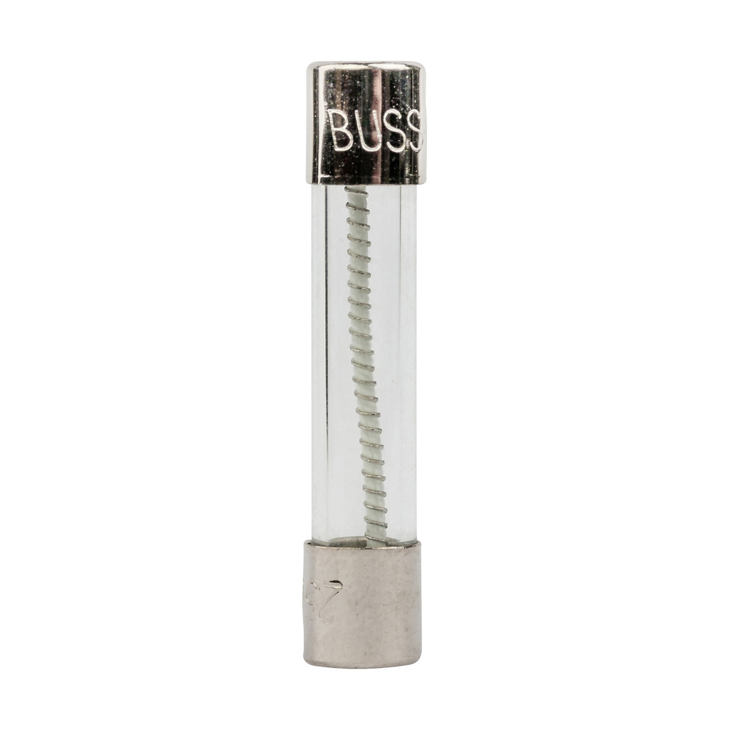 MDL-2-R MDL Electronic Small Dimension Time Delay Fuse, 2 A, 250 V AC, 100 A/10 kA Interrupt, Cylindrical Body