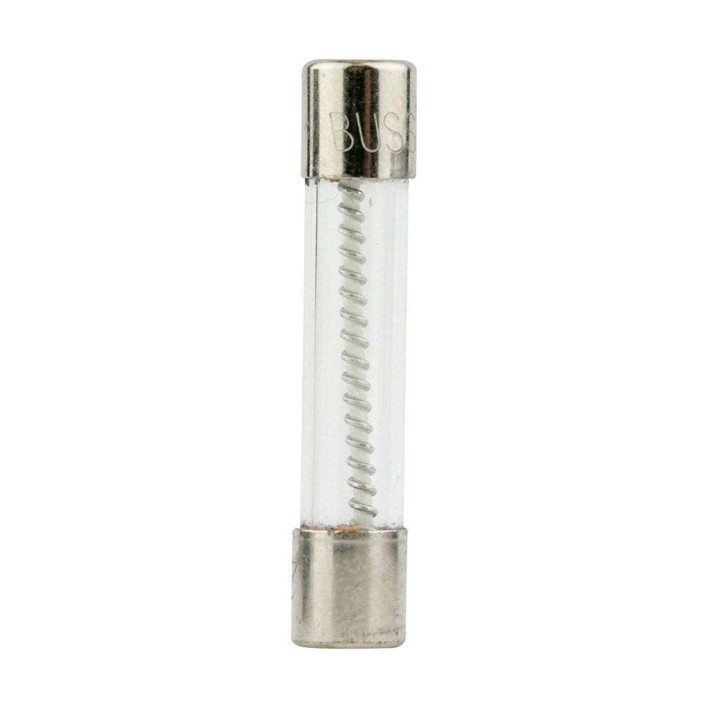 MDL-6-R Time Delay Fuse With Nickel Plated Brass End Caps, 6 A, 250 V AC, 200 A/10 kA Interrupt, Cylindrical Body