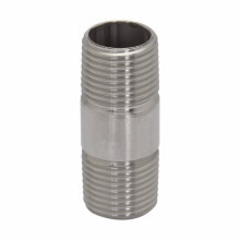 NPL100CL 316SS Conduit Nipple, 1 in x Close, For Use With Rigid Conduits, 316 Stainless Steel, Bright Polished