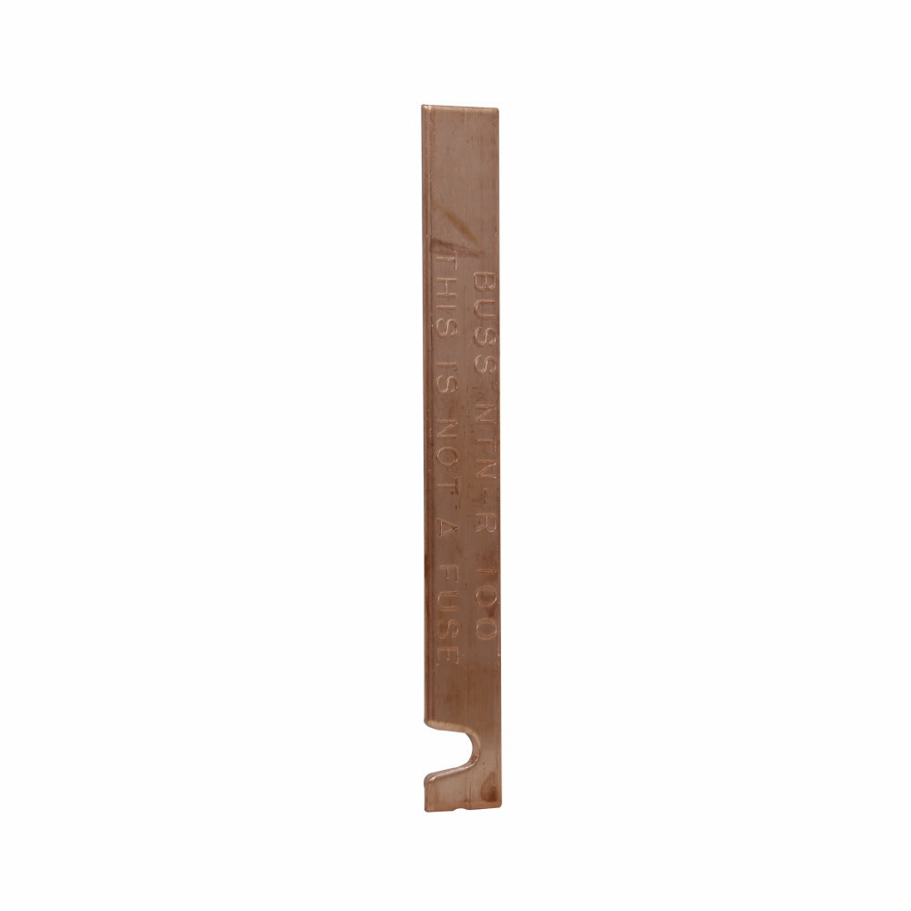NTN-R-100 Neutral Dummy Fuse, 70 to 100 A, 250 V, Class: H/R, Cartridge Body