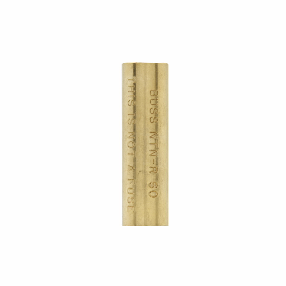 NTN-R-60 Neutral Dummy Fuse, 35 to 60 A, 250 V, Class: H, Cartridge Body