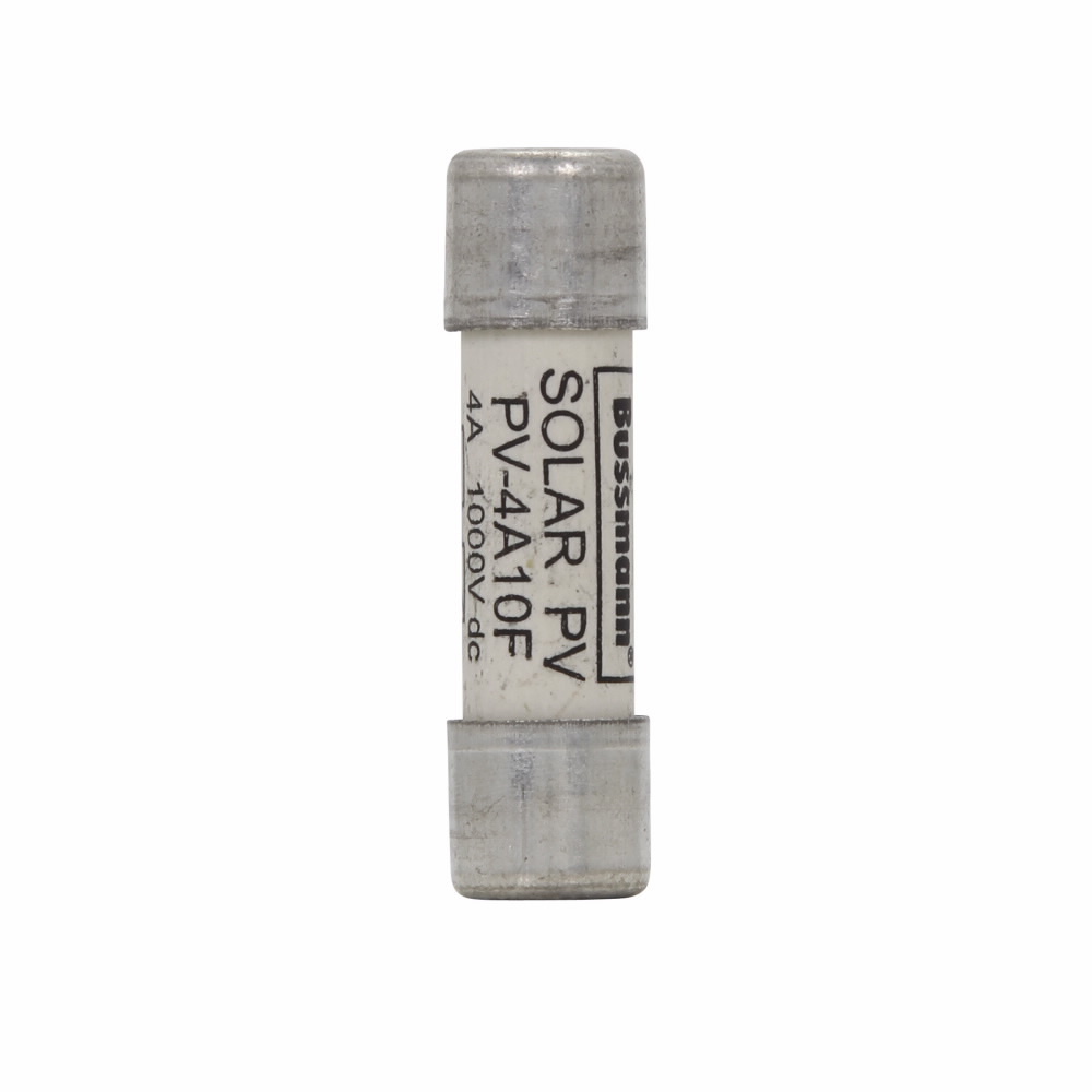 PV-4A10F High Speed Photovoltaic Fuse, 4 A, 1 kV AC, 50 kA Interrupt, Class: gPV