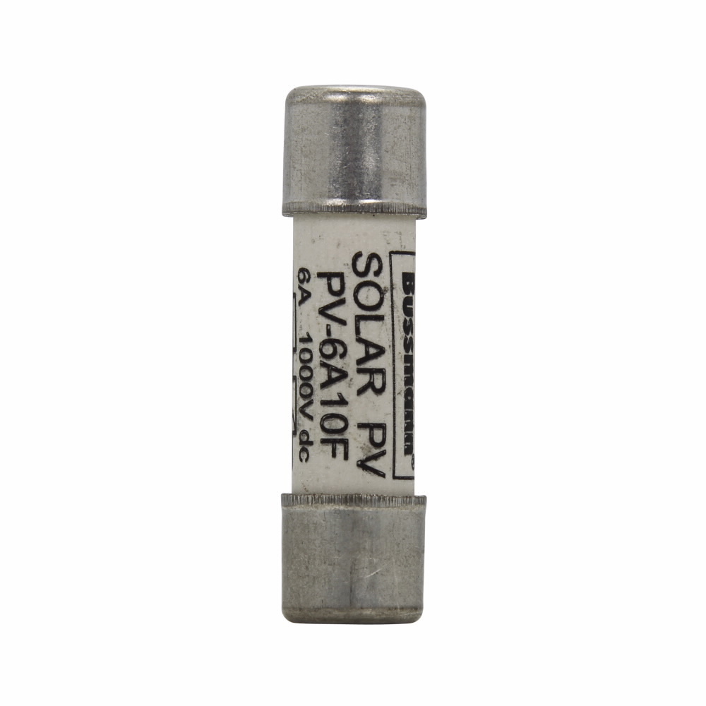 PV-6A10F High Speed Photovoltaic Fuse, 6 A, 1 kV DC, 50 kA Interrupt, Class: gPV