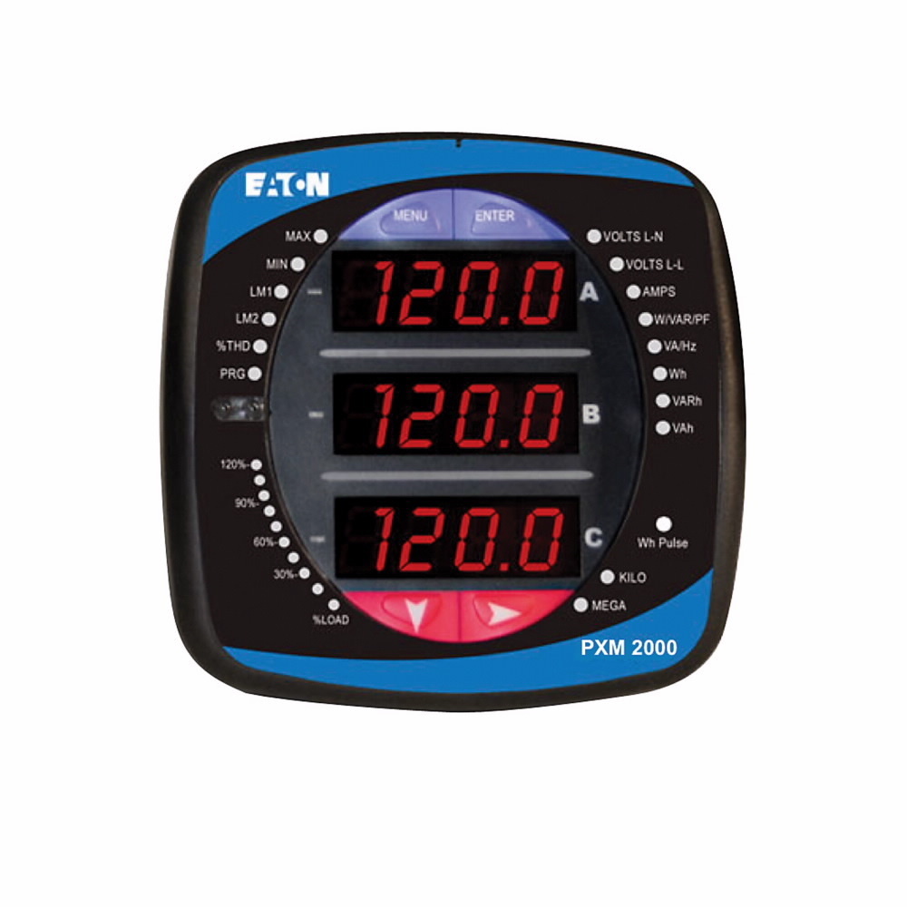 PXM2250MA65105 Power Xpert PXM 2250 Power Xpert Meter With Integral Display, 90 to 265 V AC/DC, 5 A, 60 Hz