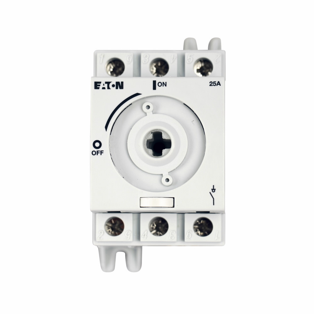 R5A3040U Non-Fusible Rotary Disconnect Switch, 600 V AC, 40 A, 25 hp, 27 hp, 3 Poles