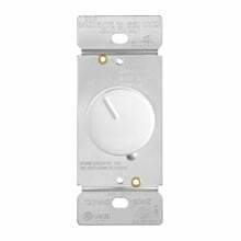 Eaton fan speed controller, Power failure memory, non-preset, 3-Speed, #16 AWG, 1.5A, 120V, Wire lead, Maintained closure, Ivory, 60 Hz, Incandescent, halogen, 0 to 40C, Single-pole, Polycarbonate